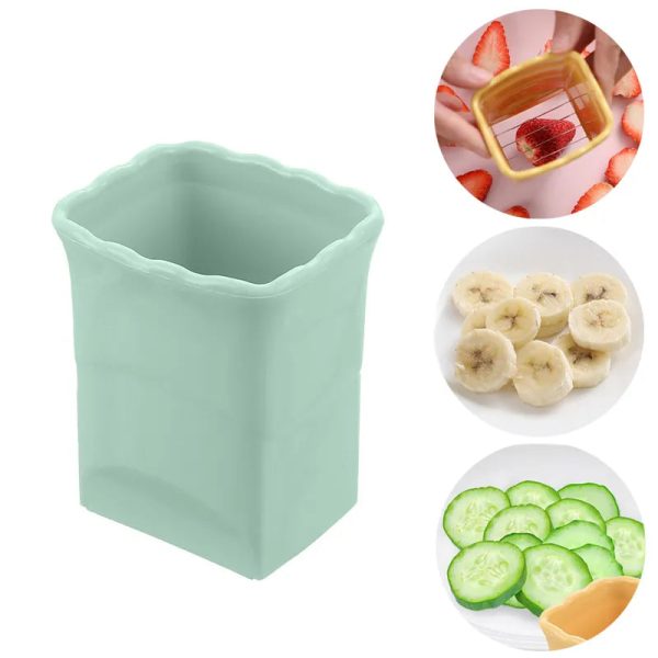 Stainless Steel Handheld Fruit Cup Slicer Stainless Steel Handheld Fruit Cup Slicer