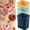 Stainless Steel Handheld Fruit Cup Slicer Stainless Steel Handheld Fruit Cup Slicer