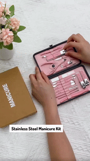 Stainless Steel Manicure Kit Stainless Steel Manicure Kit