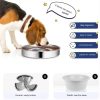 Stainless Steel Slow Feeding Pet Bowl Stainless Steel Slow Feeding Pet Bowl