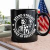 Stand Strong Charlie Kirk - Voice Of Freedom Memorial Black Mug LM32 65535 Stand Strong Charlie Kirk - Voice Of Freedom Memorial Black Mug LM32 65535