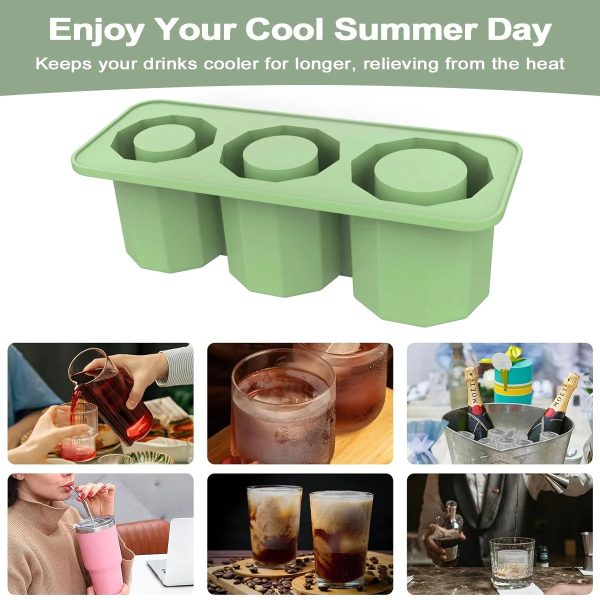 Stanley Cup Silicone Ice Mold With Lid