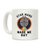 Star Wars Made Me Gay Coffee Mug Star Wars Made Me Gay Coffee Mug
