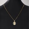 Starry Madonna Zircon Pendant Necklace