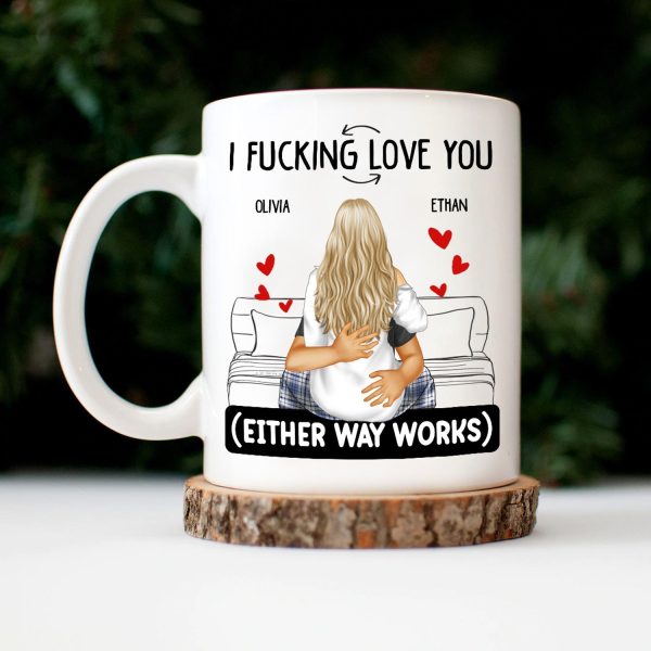 Started With A Message - Gift For Couple - Personalized Mug Started With A Message - Gift For Couple - Personalized Mug