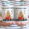 Started With A Message - Gift For Couple - Personalized Mug Started With A Message - Gift For Couple - Personalized Mug