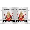 Started With A Message - Gift For Couple - Personalized Mug Started With A Message - Gift For Couple - Personalized Mug