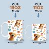 Stay Pawsitive, Wag More, Bark Less - Dog & Cat Personalized Custom 3D Inflated Effect Printed Mug - Gift For Pet Owners, Pet Lovers