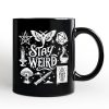 Stay Weird Witchy Vibes Personalized Mug, Mystical Halloween Gift with Custom Name Stay Weird Witchy Vibes Personalized Mug, Mystical Halloween Gift with Custom Name