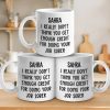 Staying Sober, Staying Sassy - Coworker Personalized Custom Mug - Christmas Gift, Gift For Coworkers, Work Friends, Colleagues Staying Sober, Staying Sassy - Coworker Personalized Custom Mug - Christmas Gift, Gift For Coworkers, Work Friends, Colleagues