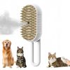 Steamy Pet Brush With Built-In Sprayer Steamy Pet Brush With Built-In Sprayer