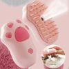 Steamy Pet Brush With Built-In Sprayer Steamy Pet Brush With Built-In Sprayer