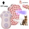 Steamy Pet Brush With Built-In Sprayer Steamy Pet Brush With Built-In Sprayer