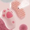 Steamy Pet Brush With Built-In Sprayer Steamy Pet Brush With Built-In Sprayer