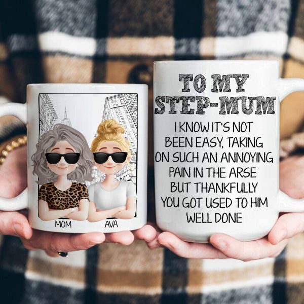 Step Mom - Well Done - Personalized Mug Step Mom - Well Done - Personalized Mug