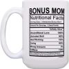 Stepmom Nutritional Facts Coffee Mug Funny Gift for Stepmom from Stepdaughter Stepson Kids, Mothers Day Birthday Gift Stepmom Nutritional Facts Coffee Mug Funny Gift for Stepmom from Stepdaughter Stepson Kids, Mothers Day Birthday Gift