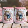 Sti Alphabet - Personalized 3D Inflated Effect Accent Mug - Gift For Daughter, Her HH01 Sti Alphabet - Personalized 3D Inflated Effect Accent Mug - Gift For Daughter, Her HH01