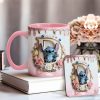 Sti Alphabet - Personalized 3D Inflated Effect Accent Mug - Gift For Daughter, Her HH01 Sti Alphabet - Personalized 3D Inflated Effect Accent Mug - Gift For Daughter, Her HH01