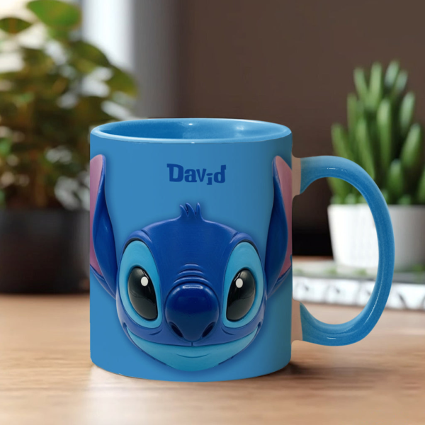 Sti Couple Ohana - Personalized Accent Mug NL122 Sti Couple Ohana - Personalized Accent Mug NL122