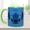 Sti Couple Ohana - Personalized Accent Mug NL122 Sti Couple Ohana - Personalized Accent Mug NL122