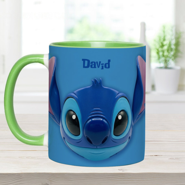 Sti Couple Ohana - Personalized Accent Mug NL122 Sti Couple Ohana - Personalized Accent Mug NL122
