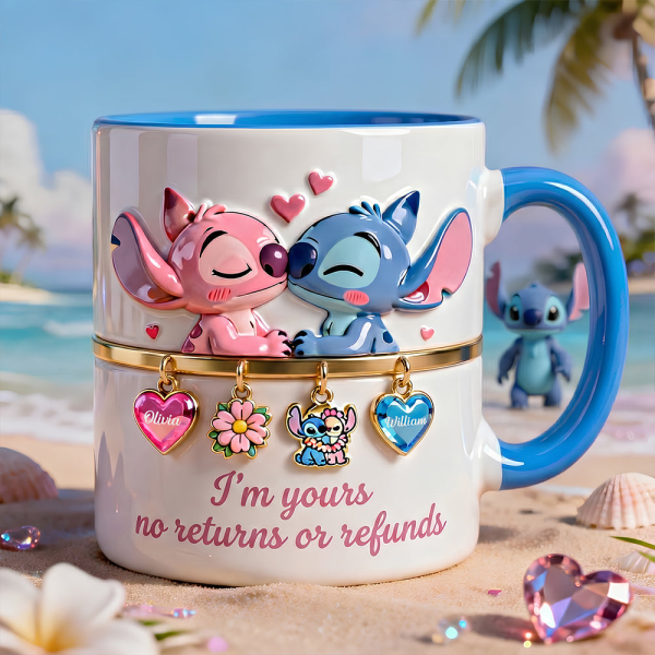 Sti I'm Yours No Returns Or Refunds - Personalized Accent Mug - Gift For Couples, Movie Fans NL122 Sti I'm Yours No Returns Or Refunds - Personalized Accent Mug - Gift For Couples, Movie Fans NL122