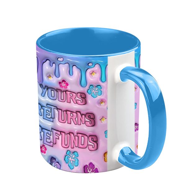 Sti I'm Yours No Returns Or Refunds (Ver 2) - Personalized Accent Mug - Gift For Couple, Christmas HH01 Sti I'm Yours No Returns Or Refunds (Ver 2) - Personalized Accent Mug - Gift For Couple, Christmas HH01