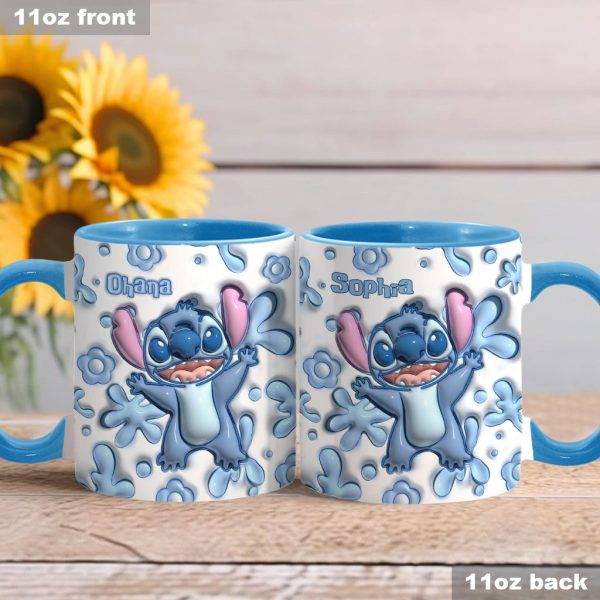 Sti Merry Stichmas - Personalized Accent Mug - Gift For Fan Movies HH01 Sti Merry Stichmas - Personalized Accent Mug - Gift For Fan Movies HH01