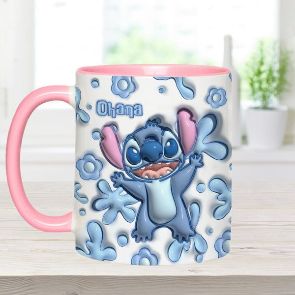 Sti Merry Stichmas - Personalized Accent Mug - Gift For Fan Movies HH01 Sti Merry Stichmas - Personalized Accent Mug - Gift For Fan Movies HH01