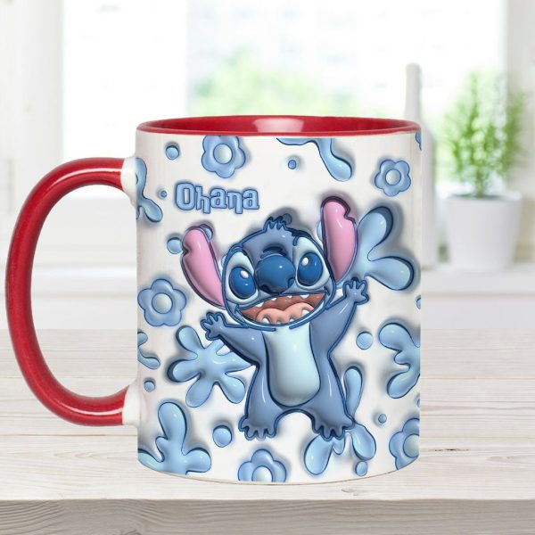 Sti Merry Stichmas - Personalized Accent Mug - Gift For Fan Movies HH01 Sti Merry Stichmas - Personalized Accent Mug - Gift For Fan Movies HH01
