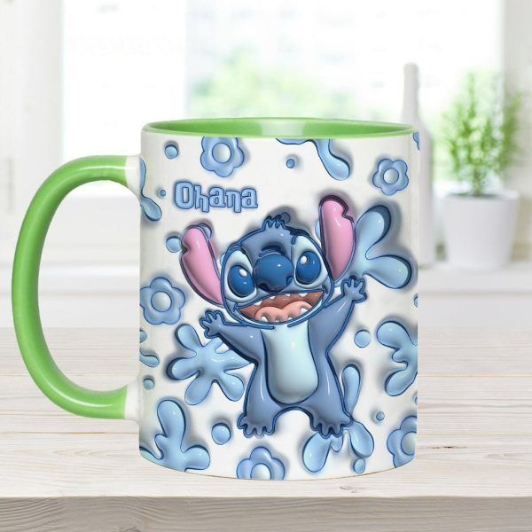 Sti Merry Stichmas - Personalized Accent Mug - Gift For Fan Movies HH01 Sti Merry Stichmas - Personalized Accent Mug - Gift For Fan Movies HH01
