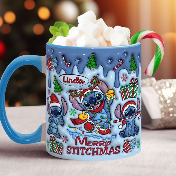 Sti Merry Stichmas- Personalized Accent Mug - Christmas Gift For Fan Movies HH01 Sti Merry Stichmas- Personalized Accent Mug - Christmas Gift For Fan Movies HH01