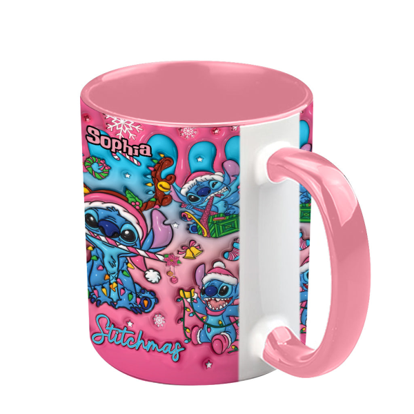 Sti Merry Stichmas (Ver 2) - Personalized Accent Mug - Christmas Gift For Fan Movies HH01 Sti Merry Stichmas (Ver 2) - Personalized Accent Mug - Christmas Gift For Fan Movies HH01
