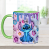 Sti Ohana Means Family - Personalized 3D Effect Accent Mug NL122 Sti Ohana Means Family - Personalized 3D Effect Accent Mug NL122