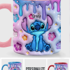 Sti Ohana Means Family - Personalized 3D Effect Accent Mug NL122 Sti Ohana Means Family - Personalized 3D Effect Accent Mug NL122