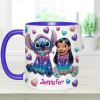 Sti Ohana Means Family - Personalized Accent Mug NL122 Sti Ohana Means Family - Personalized Accent Mug NL122