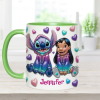 Sti Ohana Means Family - Personalized Accent Mug NL122 Sti Ohana Means Family - Personalized Accent Mug NL122