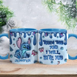 Sti Touch This And I Will Bite You (Ver 2) - Personalized Accent Mug - Gift For Fan Movies HH01