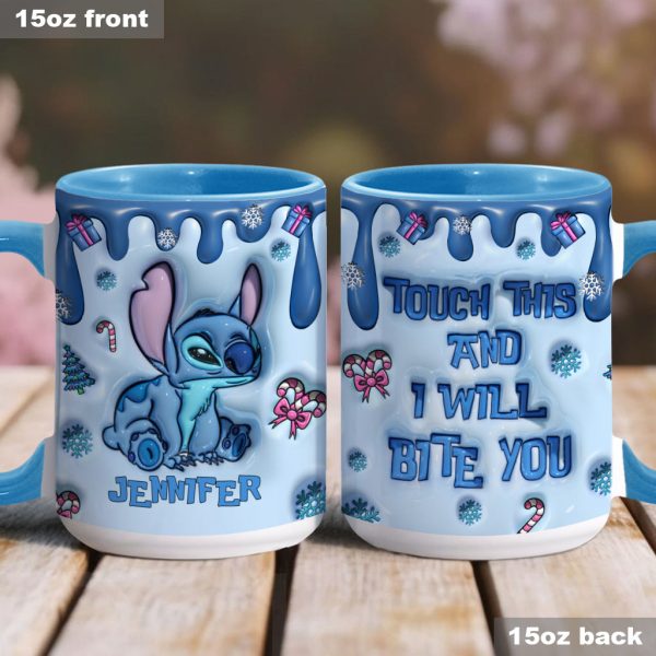 Sti Touch This And I Will Bite You (Ver 2) - Personalized Accent Mug - Gift For Fan Movies HH01 Sti Touch This And I Will Bite You (Ver 2) - Personalized Accent Mug - Gift For Fan Movies HH01