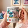 Sti You're My Paradise - Personalized White Edge-to-Edge Mug - Gift For Couple, Fan Movies HH01 Sti You're My Paradise - Personalized White Edge-to-Edge Mug - Gift For Couple, Fan Movies HH01