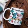 Sti You're My Paradise - Personalized White Edge-to-Edge Mug - Gift For Couple, Fan Movies HH01 Sti You're My Paradise - Personalized White Edge-to-Edge Mug - Gift For Couple, Fan Movies HH01