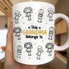 Stick Figures This Grandpa Grandma Belongs To Kids Pet - Personalized White Edge-to-Edge Mug Stick Figures This Grandpa Grandma Belongs To Kids Pet - Personalized White Edge-to-Edge Mug
