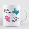 Still Having Coffee Together Long Distance Chibi Besties Personalized Mug Still Having Coffee Together Long Distance Chibi Besties Personalized Mug