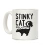 Stinky Cat Skunk Coffee Mug Stinky Cat Skunk Coffee Mug