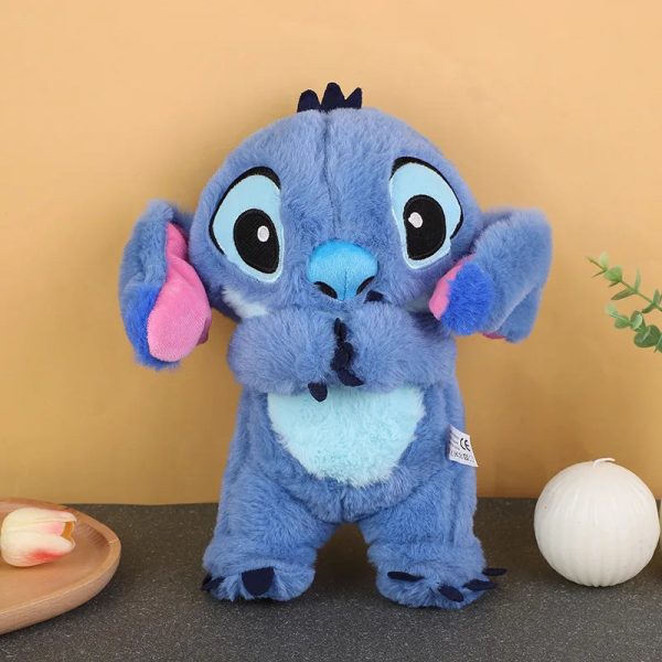 Stitch Breathing Plush Doll with Light and Music