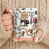 Stitcher's Retreat Sewing Essentials Coffee Mug - Personalized Custom Coffee Mug - HOB019_MG