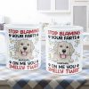 Stop Blaming Your Farts On Me You Smelly Twat Dog Funny - Personalized Mug Stop Blaming Your Farts On Me You Smelly Twat Dog Funny - Personalized Mug