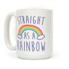 Straight As A Rainbow Coffee Mug Straight As A Rainbow Coffee Mug