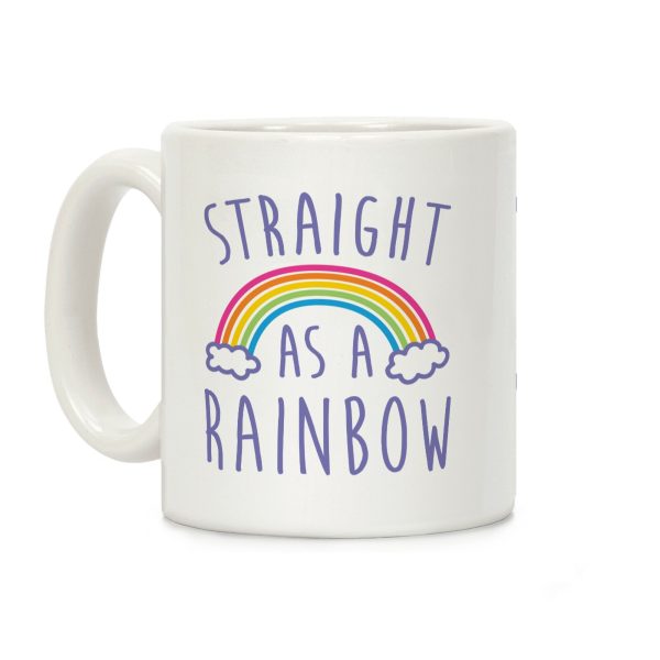 Straight As A Rainbow Coffee Mug Straight As A Rainbow Coffee Mug