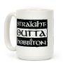 Straight Outta Hobbiton Coffee Mug Straight Outta Hobbiton Coffee Mug